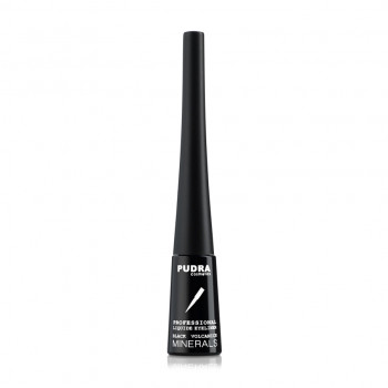 Рідка підводка для очей Pudra Cosmetics Professional Liquide Eyeliner чорна, 3 мл