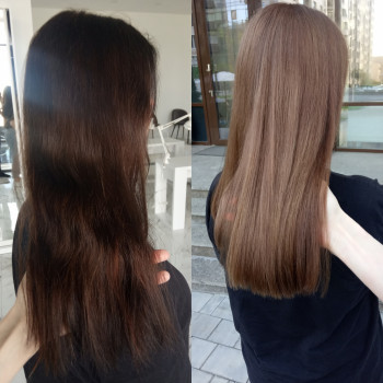 изменение цвета