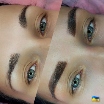 Пудрові бровки