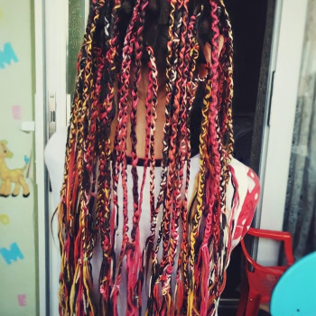 Афрокоси, фото - перукар-стиліст Юлія Сушинська