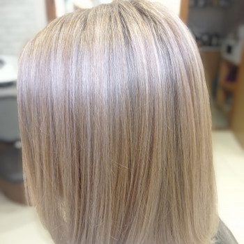 Окрашивание шатуш, айртач (airtouch)
                    Парикмахер Виктория Шевченко Киев