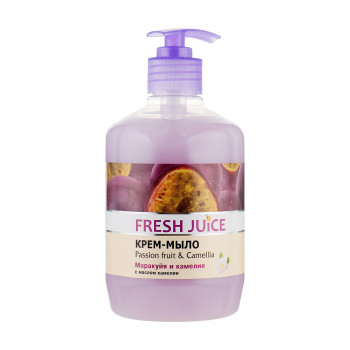 Рідке крем-мило Fresh Juice Маракуя та камелія з маслом камелії, 460 мл