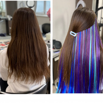 Афронаращивание, безопасное наращивание волос Киев
                    Парикмахер Надежда Киев