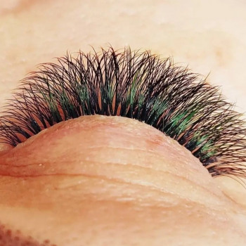 Реснички 4Д + цветные