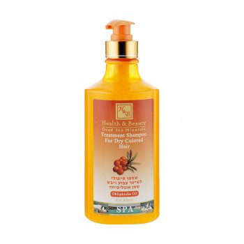 Шампунь Health And Beauty Treatment Shampoo для сухого фарбованого волосся, з олією обліпихи, 780 мл