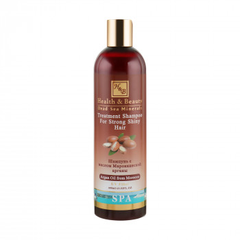 Шампунь Health And Beauty Treatment Shampoo для сухого та фарбованого волосся, з олією аргани, 400 мл