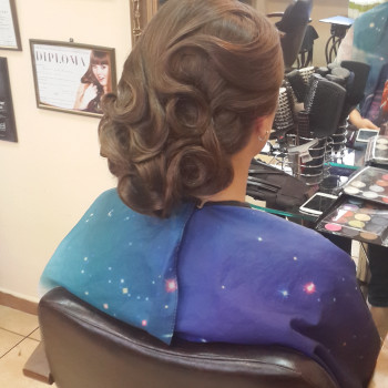 Вечірня зачіска Весільна зачіска  #вечірнязачіска   #весільназачіска, фото - Парикмахер-колорист Альона Землякова