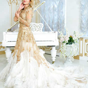 Фотосесія в образі королеви у сукні з піаніно, фото - Фотограф Володимир Терлецький