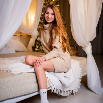 новогодняя фотосессия, фотосессия в постели