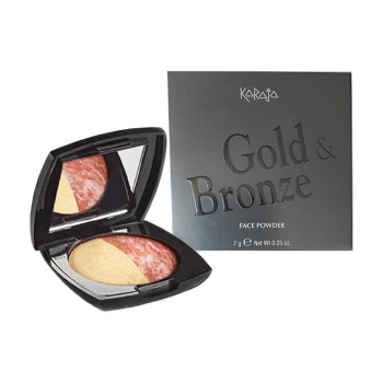 Пудра-рум'яна Karaja Gold & Bronze 35, 7 г