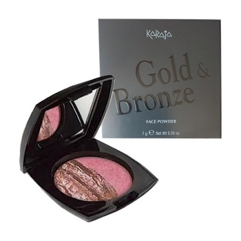 Пудра-рум'яна Karaja Gold & Bronze 34, 7 г