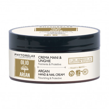 Крем для рук та нігтів Phytorelax Laboratories Argan Oil Hand And Nail Cream живильний, 100 мл