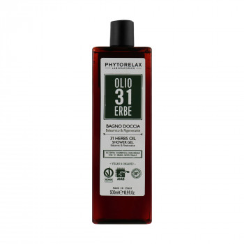 Гель для душу Phytorelax Laboratories 31 Herbs Oil Shower Gel Відновлення та заспокоєння, 500 мл