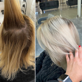 Покраска в технике Шатуш
                    Парикмахер-колорист Анна Хмельницкий