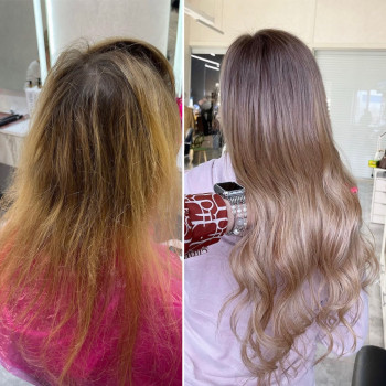 Покраска в технике Шатуш
                    Парикмахер-колорист Анна Хмельницкий