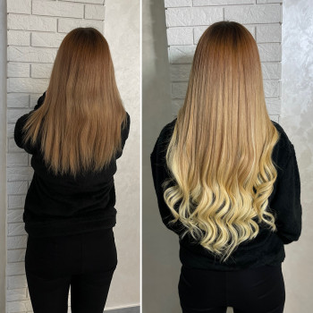 Нарощення волосся мікрокапсульне
                    Перукар-колорист Анна Хмельницький