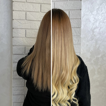 Нарощення волосся мікрокапсульне
                    Перукар-колорист Анна Хмельницький