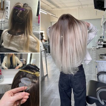 Нарощення волосся мікрокапсульне
                    Перукар-колорист Анна Хмельницький