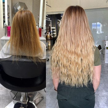Нарощення волосся мікрокапсульне
                    Перукар-колорист Анна Хмельницький