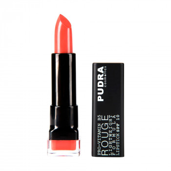 Помада для губ Pudra Cosmetics Rouge Lightweight Formula Lipstick SPF10 з провітаміном B5, 23 Brown Jungle, 4.5 мл