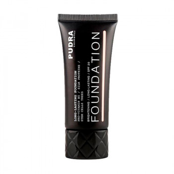 Матувальна тональна основа для обличчя Pudra Cosmetics Brightening Long Lasting Foundation SPF 20, 03 Dark Natural, 40 мл