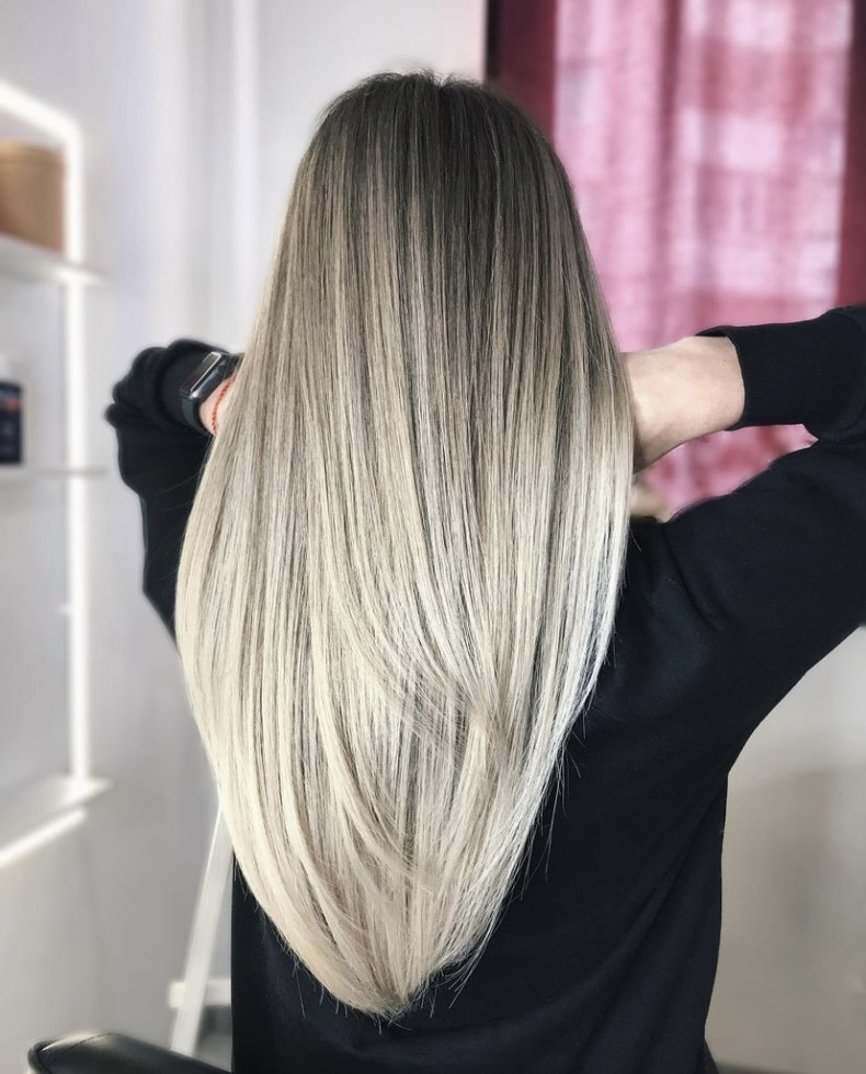 Стрижка на длинные волосы женская многослойная, фото - Студия красоты Beauty Room