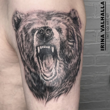 Перекрытие старой татуировки