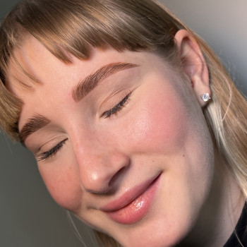 Моделирование формы + коррекция + окрашивание краской/хной -