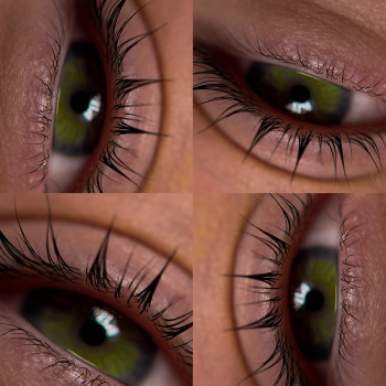 Ламинирование ресниц + окрашивание - 500 грн
