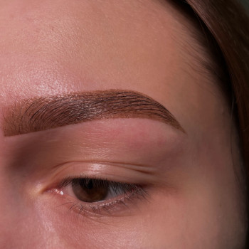 Моделирование формы + коррекция + окрашивание краской/хной 2