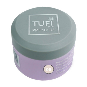 База для гель-лаку Tufi profi Rubber French Base 05 Солодка нуга, 30 мл