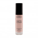 Матувальний тональний крем для обличчя Kobo Professional Matte Cover Foundation With Argan Oil 904 Caramel Beige, 30 мл