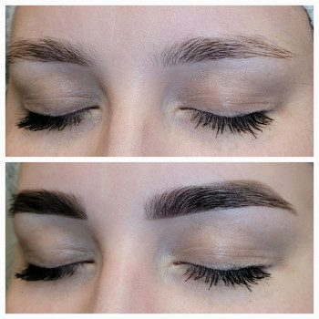 Корекція та фарбування брів хною