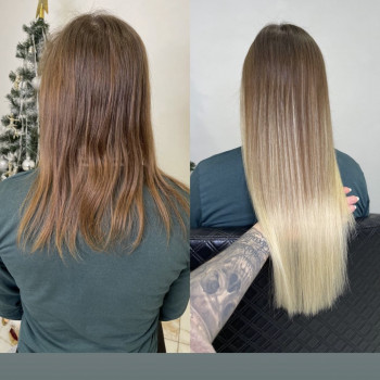 Наращивание волос
                    Перукар Оля Кривий Ріг