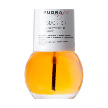 Олія для кутикули Pudra Cosmetics Pro Манго, 13 г