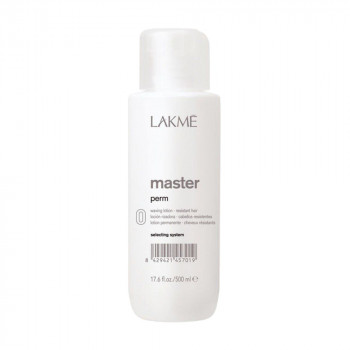 Лосьйон для завивання жорсткого волосся Lakme Master Perm 0 Waving Lotion, 500 мл