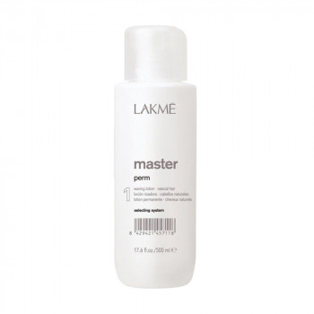 Лосьйон для завивання натурального волосся Lakme Master Perm 1 Waving Lotion, 500 мл