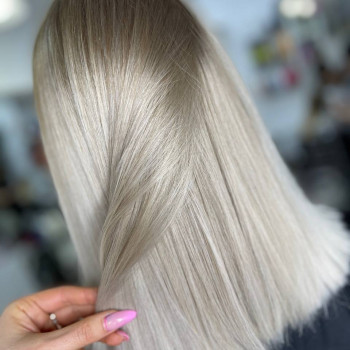 Блонд холодний сріблястий, фото - Салон краси BEAUTY PRO SALON