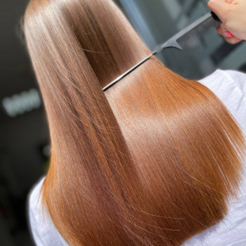 Женская стрижка прямые волосы, фото - салон красоты BEAUTY PRO SALON