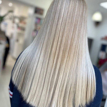 Прямые волосы длинные, фото - салон красоты BEAUTY PRO SALON