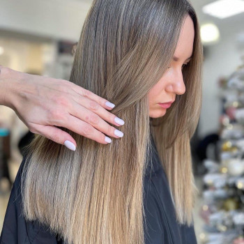 Женская стрижка прямые волосы, фото - салон красоты BEAUTY PRO SALON