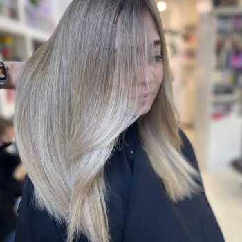 Женская стрижка прямые волосы, фото - салон красоты BEAUTY PRO SALON