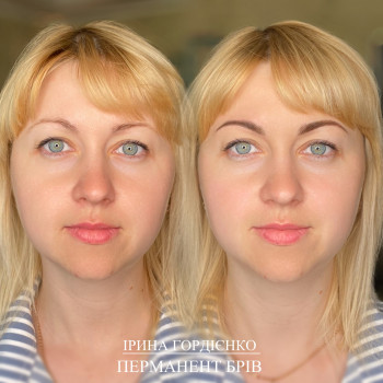 Перманент брів у пудровій техніці
                    Майстер перманентного макіяжу Ирина Кропивницький