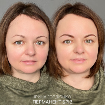 Перманент брів у пудровій техніці
                    Майстер перманентного макіяжу Ирина Кропивницький