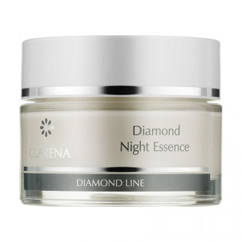Алмазна нічна есенція-крем для обличчя Clarena Diamond Line Diamond Night Essence, 50 мл