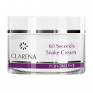 Денний ліфтинг-крем Clarena Poison Line 60 Seconds Snake Cream для зрілої шкіри обличчя, 50 мл