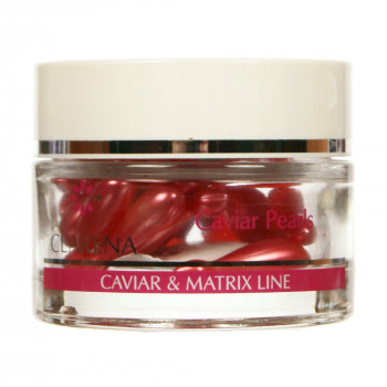 Омолоджувальні перлини для обличчя Clarena Caviar Pearls з екстрактом ікри, 30 шт
