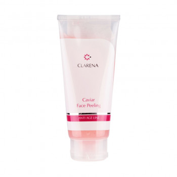 Двофазний бамбуково-ензимний пілінг для обличчя Clarena Caviar Face Peeling з екстрактом ікри та вітаміном Е, 200 мл