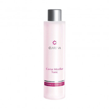 Міцелярний тонік для обличчя Clarena Caviar Micellar Tonic з екстрактом ікри, 200 мл