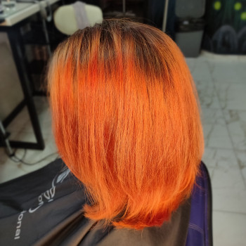 Фарбування волосся в один тон
                    Перукар-колорист Олеся Дніпро